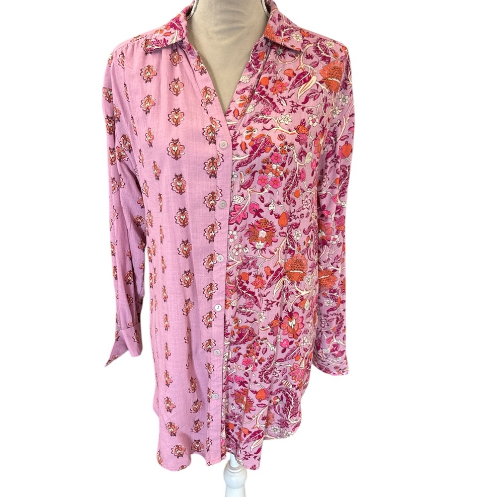 Knox Rose 🌹 Pink Floral Tunic